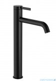 Roca Ona bateria umywalkowa sztorcowa wysoka Titanium Black z korkiem klik-klak, powłoka EVERLUX-PVD A5A349ECN0