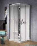 Novellini Glax 3 A90 kabina z hydromasażem 90x90 chrom GL3A90T1-1K
