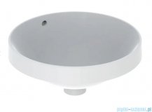 Geberit VariForm Umywalka okrągła wpuszczana w blat 40cm szkliwiony spód KeraTect 500.701.00.2