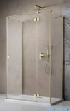 Radaway Essenza Brushed Gold Kdj+S kabina 80x110x80cm prawa szczotkowane złoto 1384051-01-01/1385023-99-01R/1384051-01-01