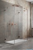 Radaway Essenza Pro Brushed Copper Kdj+S kabina 70x110x70cm prawa szczotkowana miedź 10097311-93-01R/10098070-01-01/10098070-01-01