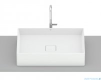 Roca Terra umywalka nablatowa 51x36 cm prostokątna Fineceramic biała powłoka SUPERGLAZE A32787ZS00