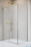 Radaway Idea 8 Kdj Brushed Gold kabina 110x100cm lewa szczotkowane złoto 10340570-99-01L/10350503-01-01/10360100-01-01R