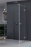 New Trendy Eventa kabina prysznicowa przyścienna z drzwiami bocznymi 100x90x200 cm przejrzyste prawa EXK-4606