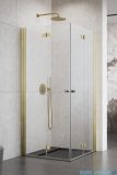 Radaway Nes KDD B Brushed Gold kabina 80x100 szczotkowane złoto 10024080-99-01L/10024100-99-01R