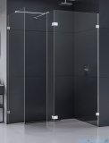New Trendy Eventa kabina walk-in 110x140x200 cm z dodatkową ścianką przejrzyste EXK-4668/EXK-4648