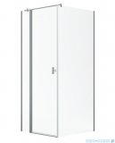Radaway Nes Kdj II Brushed Nickel kabina 100x75cm lewa szczotkowany nikiel 10032100-91-01L/10039075-01-01