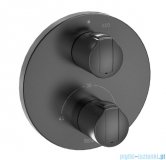 Roca T-1000 bateria prysznicowa termostatyczna podtynkowa Brushed Titanium Black EVERLUX-PVD A5A2E09NM0