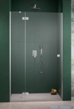 Radaway Essenza Brushed Nickel Dwj drzwi wnękowe 130cm lewe szczotkowany nikiel/szkło przejrzyste 1385017-91-01L