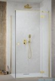 Radaway Essenza Kdj Gold kabina 90x110cm prawa szkło przejrzyste 1385044-09-01R/1384053-01-01