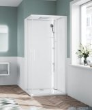 Novellini Glax 1 2.0 kabina standard 100x70 prawa biała G21A197DTFL-1UU