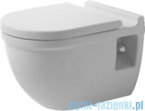 Duravit Starck 3 miska toaletowa wisząca lejowa komfort 360x545 221509 00 00