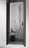 Vitalle NOLA drzwi wahadłowe 1-skrzydłowe lewe 80 cm czarne VN1WL080203PK