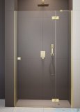 Radaway Essenza Gold Dwj drzwi wnękowe 130cm prawe złoty połysk/szkło przejrzyste 1385017-09-01R