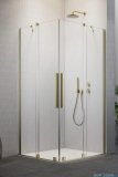Radaway Furo Brushed Gold KDD kabina 90x100cm szczotkowane złoto 10105090-99-01L/10105100-99-01R