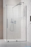 Radaway Furo Kdj Brushed Nickel kabina 100x80cm prawa szczotkowany nikiel 10104522-91-01R/10110480-01-01/10113080-01-01