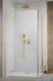 Radaway Essenza 8 Gold Kdj kabina 90x100cm lewa złoty połysk/szkło przejrzyste 10480612-01-01L/10470237-09-01L/10113100-01-01