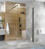 Sanplast Space Wall P/SPACEWALL-XL kabina walk-in 80x228 cm czarny matowy 600-320-3120-59-401