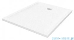 New Trendy Mild Stone Brodzik akrylowy prostokątny 70x90x4,5 cm biały B-0544