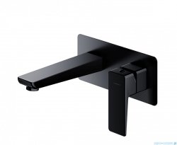 Omnires Parma bateria podtynkowa umywalkowa czarna PM7415BL