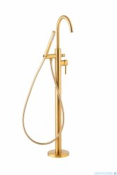 KFA MOZA BRUSHED GOLD bateria wannowa wolnostojąca złoty szczotkowany 5035-510-31