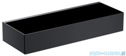Omnires Uni koszyk prysznicowy 30x11 cm czarny półmat UN10335BL