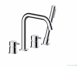 KFA MOZA CHROM bateria wannowa 4-otworowa 5035-210-00