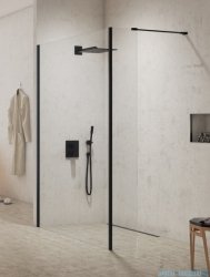 New Trendy New Modus Black kabina Walk-In 110x50x200 cm przejrzyste EXK-0067/EXK-0089
