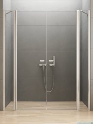 New Trendy New Soleo 150x195 cm drzwi wnękowe wahadłowe podwójne szkło przejrzyste D-0266A
