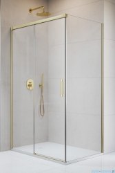 Radaway Idea 8 Kdj Brushed Gold kabina 120x90cm lewa szczotkowane złoto 10340620-99-01L/10350553-01-01/10360090-01-01R