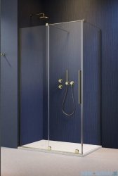Radaway Furo Kdj Brushed Gold kabina 110x110cm lewa szczotkowane złoto 10104572-99-01L/10110530-01-01/10113110-01-01