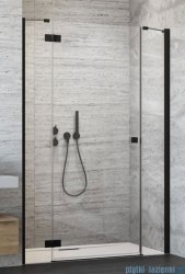 Radaway Essenza New Black DWJS drzwi wnękowe 140cm lewe szkło przejrzyste 385033-54-01L/384090-54-01
