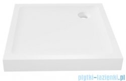 New Trendy Mild Brodzik akrylowy kwadratowy 80x80x11,5 cm biały B-0604