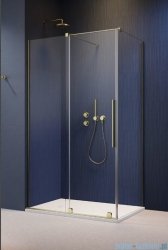 Radaway Furo Kdj Brushed Gold kabina 150x120cm lewa szczotkowane złoto 10104772-99-01L/10110730-01-01/10113120-01-01