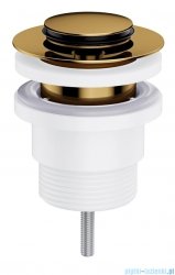 Omnires korek klik-klak umywalkowo-bidetowy złoty połysk A47GL