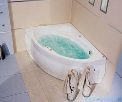 Poolspa Wanna asymetryczna EUROPA 170x115 lewa + hydromasaż Smart 1 PHAD210ST1C0000