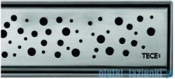 Tece Ruszt prosty Drops ze stali nierdzewnej Tecedrainline 120cm stal szczotkowana 6.012.31