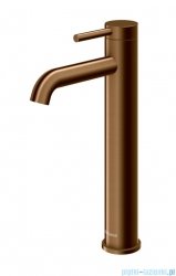 Kohlman Axel Brushed Copper bateria umywalkowa wysoka miedź szczotkowana QB170ABC