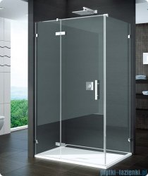 SanSwiss Pur PURDT2 Ścianka boczna 30-100cm profil chrom szkło Pas satynowy PURDT2SM21051