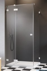 Radaway Essenza Pro White Kdj kabina 80x100cm lewa szkło przejrzyste 10097080-04-01L/10098100-01-01
