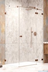 Radaway Essenza Pro  Brushed Copper Kdj kabina 80x75cm prawa szczotkowana miedź 10097080-93-01R/10098075-01-01