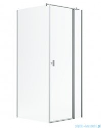 Radaway Nes Kdj II Brushed Nickel kabina 90x75cm prawa szczotkowany nikiel 10032090-91-01R/10039075-01-01