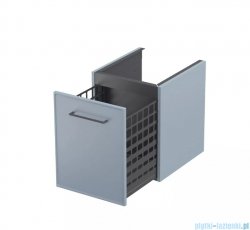 Oristo Lagom szafka niska z koszem 40x50x45cm Szaroniebieski Mat OR53-SN1S-40-16