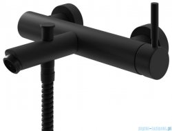 Kohlman Roxin Black bateria wannowa ścienna czarny półmat QW110RB
