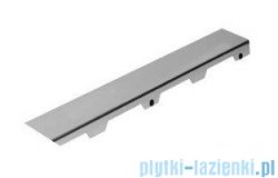 Tece Ruszt prosty Stell II ze stali nierdzewnej Tecedrainline 100 cm stal szczotkowana 6.010.83