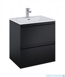 Elita Split szafka podumywalkowa 60x63x46cm czarny mat 168143