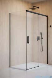 Radaway Idea Black 8 Kdj kabina 140x80cm prawa czarny mat/szkło przejrzyste 10340720-54-01R/10350653-01-01/10360080-01-01L