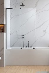 Radaway Furo Brushed GunMetal SL PND II parawan nawannowy 120cm lewy szczotkowany grafit 10309638-92-01L/10112594-01-01