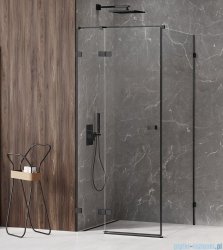 New Trendy Avexa Black kabina kwadratowa 100x100x200 cm przejrzyste lewa EXK-1590