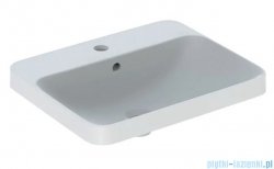 Geberit VariForm Umywalka prostokątna z przelewem szkliwiony spód 55x45 cm KeraTect 500.741.00.2